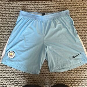Manchester City soccer shorts